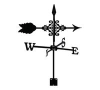 HuddleGlow Ornement de Girouette en Métal Exquis Girouette en Métal avec Ornement