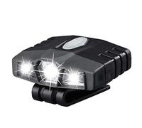 HuddleGlow Rechargeable Capuchon Étanche pour Projecteur Poid Léger De 150 Lumens Lampe Lampe De Poche Tête De Lampe pour La Pêche Course Camping Cyclisme