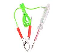 HuddleGlow Testeur de Circuit LED Automobile 6-24V LumièRe de Test avec Double Sonde Pince Crocodile de Fil Antigel de 47 Pouces pour le Test