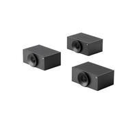 Huddly Crew Système multicaméra IA Système multicaméra assisté par IA composé de trois Huddly L1, pour un suivi automatique de l'image dans les salles