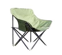 HUDFVIOI Chaise Pliante Camping Chaise De Lune D'extérieur, Siège Pêche Portable, Dossier Croquis Artistique, Tabouret Pliant, Stand Camping, Plage, Bureau Jardin(E)
