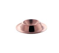HUDFVIOI Coquetiers Lot de 4 coquetiers Robustes en métal for la Cuisine, for Le Petit-déjeuner, Les œufs, Desserts, crème glacée, Pudding, Caviar, Gadget pour Oeuf A La Coque(4 Rose Gold)