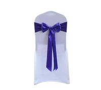 HUDFVIOI Nœuds de Chaise Décoration de Dossier Chaise élastique, Couverture d'arc Mariage, Fil Floral Restaurant d'hôtel, Ruban Banquet pour Mariage(Color 08)