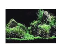 HUDFVIOI Poster Aquarium Affiche adhésive 3D en PVC for Aquarium, Autocollant de Fond for réservoir Poissons, arrière-Plan du Monde sous-Marin, océan, mer, Plantes pour la décoration(B,30x52cm)