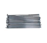 HUDFVIOI Rayons De Bicyclette Rayons de vélo électrique 12G de diamètre 2,5 mm, Longueur 170-305 mm, Acier 40 pièces avec écrous pour remplacer Les pièces de vélo(305mm)