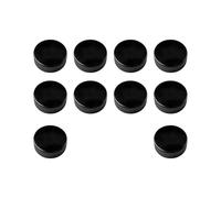 HUDFVIOI Rondelles de Hockey sur Glace 10Pcs Ice Hockey Pucks Standard Rubber Professional Quality Flat Both Sides Dense Texture for Training Practice Game pour Hockey sur Rouleau Et Étang