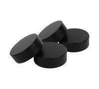 HUDFVIOI Rondelles de Hockey sur Glace 4Pcs Training Hockey Puck Sport Foam Ice for Practicing Games Enhances Coordination Strength Ideal for Players pour Hockey sur Rouleau Et Étang