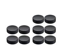 HUDFVIOI Rondelles de Hockey sur Glace 5/10pcs Hockey Puck Ice Pucks Solid Ball for Practicing Classic Training Accessories pour Hockey sur Rouleau Et Étang(10pcs)