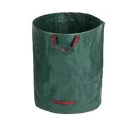HUDFVIOI Sacs à Déchets de Jardin Conteneur Pliable for Feuilles et Herbes, Grande capacité, réutilisable, Sac tissé en polypropylène étanche for pelouse, Cour, Piscine(400L)