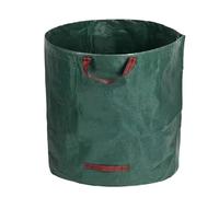 HUDFVIOI Sacs à Déchets de Jardin Sacs De Déchets Jardin Réutilisables, Rangement Feuilles, Conteneur À, Collecte des Patio(500L- 80X100cm,No lid)