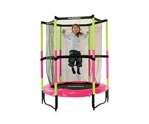 Hudora 65609 Le Trampoline Joey Jump 3.0 Rose De 140 Cm De Diamètre
