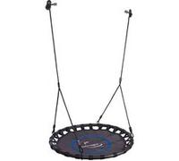Hudora 72163 Balançoire nid frelon Noir/Bleu Ø 90 cm