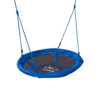 HUDORA Balançoire Nid 90 - Balançoire nid en Plastique pour jusqu'à 100kg - Balancelle Suspendue de 90cm de diamètre pour intérieur et extérieur