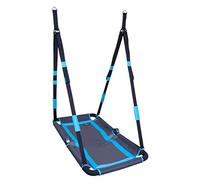 Hudora Balançoire nid carré Hollywood 72165 Anthracite/Turquoise