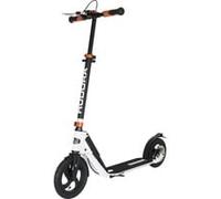 HUDORA BigWheel Air 230 Scooter - Trottinette avec/sans frein à main - Trottinette stable en aluminium à pneus gonflables - Réglable en hauteur - Supporte une charge maximale de 120kg