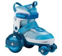 HUDORA Patins à roulettes My First Quad en différentes tailles & couleurs - Rollers à taille réglable de qualité pour enfants jusqu'à 20kg - Patins sûrs pour débutants avec grandes roues