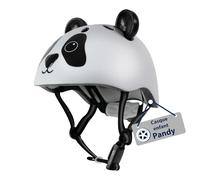 HUDORA Kinderhelm Pandy, GR. 44-47 Casque Jeunesse Unisexe, Blanc/Noir, 44-47 cm