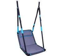 Hudora Balançoire nid carré Hollywood 72165 Anthracite/Turquoise