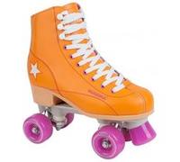 Hudora Patins à Roulettes Disco - Rollers - ORANGE/VIOLET - Taille 36 Orange G