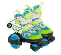 HUDORA Patins à roulettes My First Quad en différentes Tailles & Couleurs - Rollers à Taille réglable de qualité pour Enfants jusqu'à 20kg - Patins sûrs pour débutants avec Grandes Roues