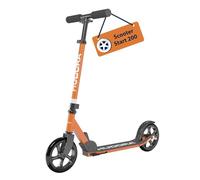 HUDORA Scooter Start 200 Trottinette de Ville Stable en Aluminium réglable en Hauteur et Pliable pour Enfants et Adultes jusqu'à 100 kg Trottinette Solide avec Support