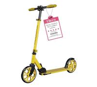 HUDORA Scooter Up 200 - Trottinette confortable et silencieuse en aluminium pour jusqu'à 100kg - Réglable en hauteur & pliable - Trottinette sans à-coup pour enfants / adolescents & adultes