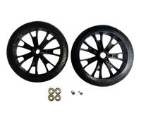 Hudora set de roues de rechange pour Big Wheel 205 205 mm Ø Crossover noir p.Mod.14109