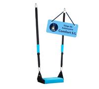 HUDORA Siège de Balançoire Comfort Petit - Balancelle Confortable avec Coussin résistant à l'eau - Balancelle de Jardin extérieure rembourrée à Suspendre