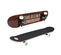 Hudora Harlem - Skateboard - ABEC 7 Brun G