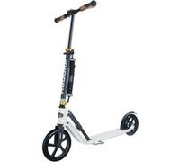 Hudora Trottinette BigWheel Style 230 – Aluminium, pliable, réglable – Blanc – Jusqu'à 120 kg