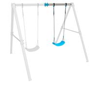 HUDORA Vario Module de Base V Jardin configurable Individuellement avec balançoire à Planche, Module complémentaire Siège de balançoire
