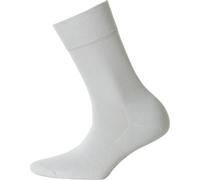 Hudson 1 paire de chaussettes femme, bas Relax Coton, ceinture confort, uni Blanc 39-42 (5,5-7,5 UK)