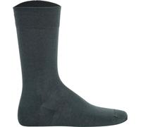 Hudson 1 paire de chaussettes homme, Relax Coton Bas, sans fils élastiques, uni Vert foncé 41-42 (7-8 UK)