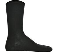 Hudson 1 paire de chaussettes Hommes, Relax Coton Bas, sans fils élastiques, uni Noir 41-42 (7-8 UK)