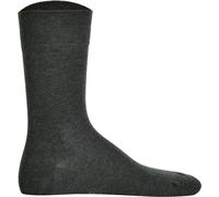Hudson 1 paire de chaussettes pour homme, bas Relax Coton, sans fils élastiques, coloris uni Gris 41-42 (7-8 UK)
