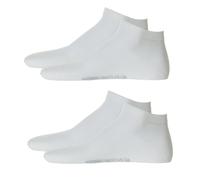 Hudson 4 Paire Baskets Hommes Chaussettes - Only, Fuessling, Invisible, Uni (2x