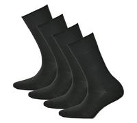 Hudson 4 Paire de Chaussettes Femmes,Relax Coton Chaussette,Ceinture Confort,Uni