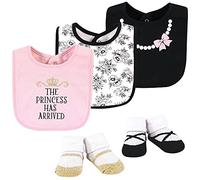 Hudson Baby Ensemble bavoir et chaussettes en coton, unisexe, taille unique, bandana