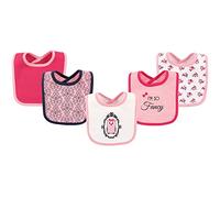 Hudson baby Lot de 5 bavoirs unisexe en coton Motif chouette fantaisie Taille unique