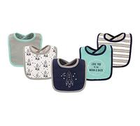 Hudson baby Rocket Lot de 5 bavoirs en coton pour bébé Unisexe Taille unique