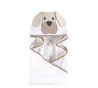 Hudson Baby Unisex Baby Animal Face Hooded Towel, Navy Owl 1-Pack, One Size