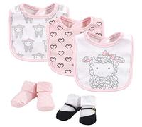 Hudson Baby Unisex Baby Bib and Sock Set