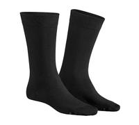 Hudson - Chaussettes Homme 014250 Relax Cotton Dry - Noir (BLACK 0005) - FR : 39-42 (Taille fabricant : 39/42)