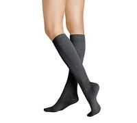 Hudson - Chaussettes montantes - Femme - Gris (Grau-Mel. 0550) - FR: 39-42 (Taille fabricant: 39-42)