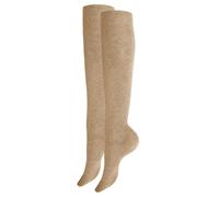 Hudson Chaussettes montantes 'Only' beige foncé, Taille 39-42