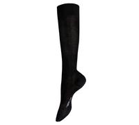 Hudson Chaussettes montantes 'Relax Fine' noir, Taille 35-38