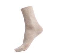 Hudson Chaussettes 'Relax Cotton' beige chiné, Taille 35-38