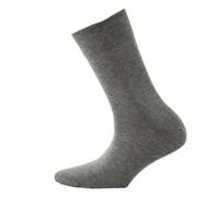 Hudson Chaussettes 'Relax Cotton' gris chiné, Taille 39-42