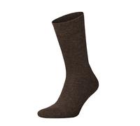 Hudson Chaussettes 'Relax Cotton' marron chiné, Taille 41-42