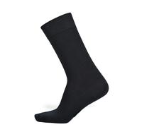 Hudson Chaussettes 'Relax Exquisit' noir chiné, Taille 43,5